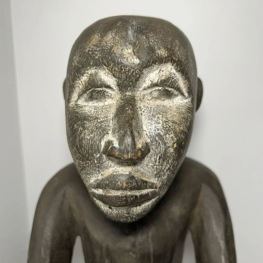 12” Bulul, Ifugao, Northern Luzon, Philippines Filipino, wood carving Sculpture - Picture 2 of 16